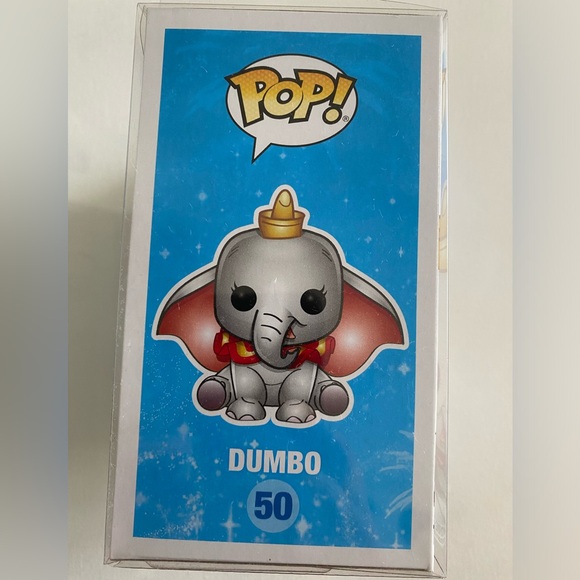 Funko Pop Dumbo #50 Disney Hot Topic Exclusive Diamond Collection w/protector - Picture 4 of 6
